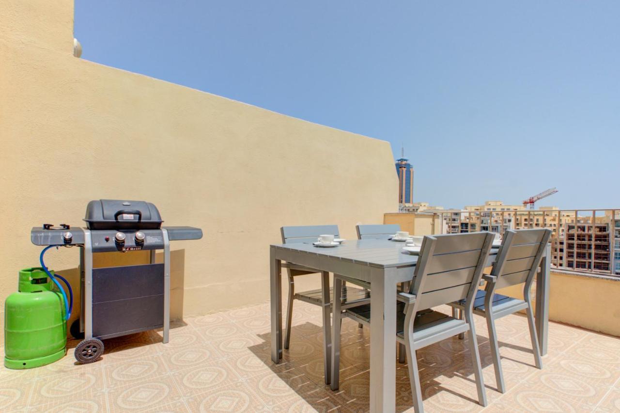 Morina Court - Seaview Apartments And Penthouse In St Julians By Shortletsmalta Saint Julian's Exterior photo